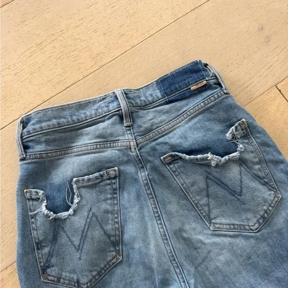 Mother Superior High Waisted Study Hover In We Are Castaways Jeans Size 26